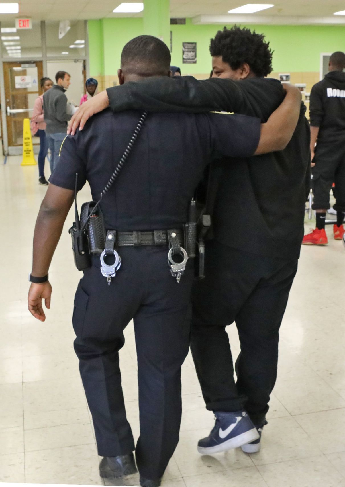 Normandy school resource officer back to his roots